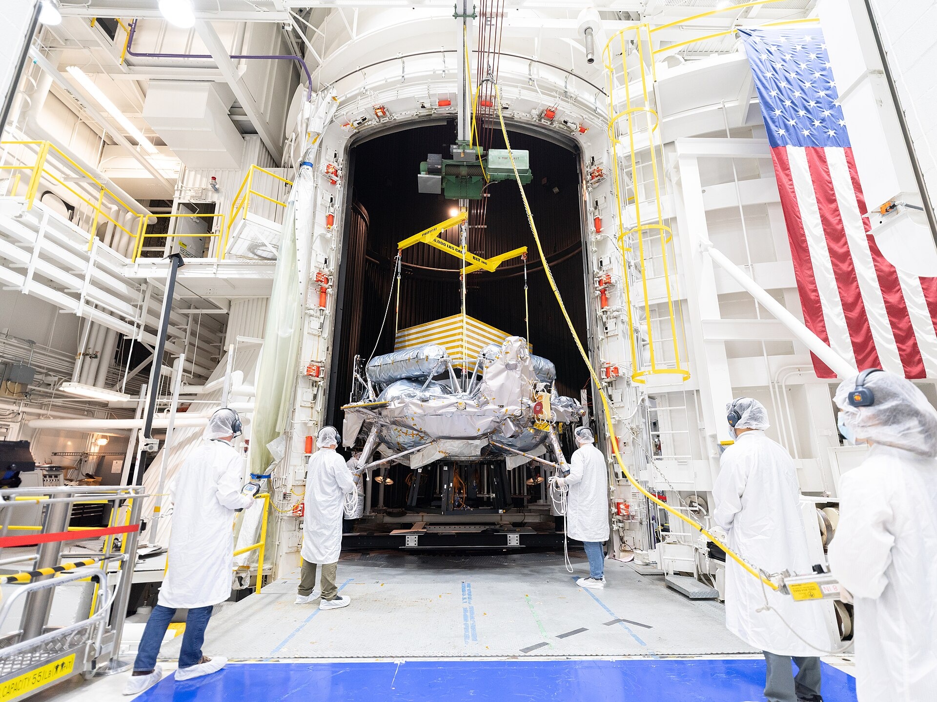 Spin and Signal Integrity. Related source image: Voyager Technologies’ Griffin-1 Completes Environmental Testing at NASA JPL (PIA26708)