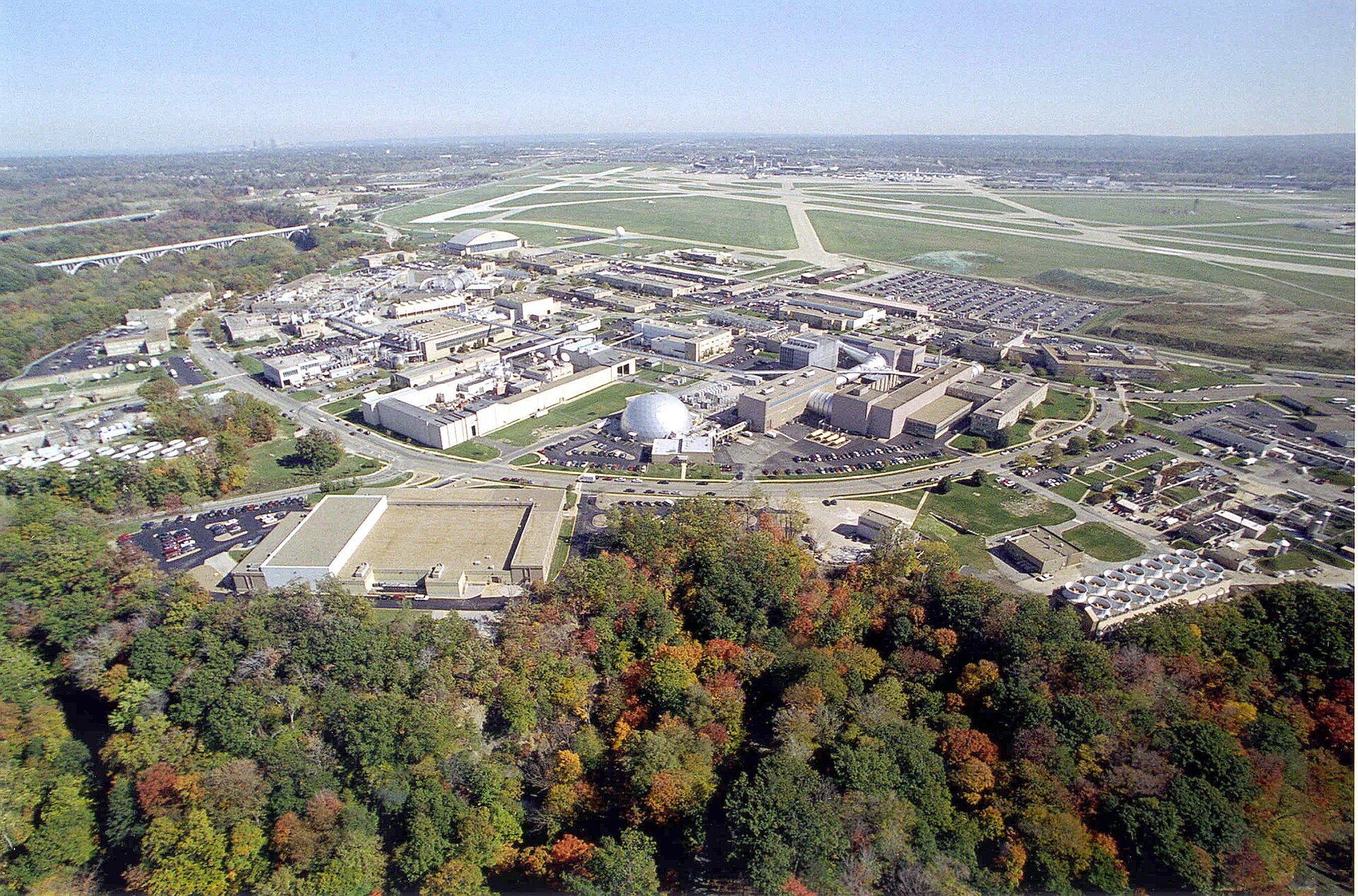 Related source image: Aerial View of Glenn Research Center at Lewis Field - GPN-2000-002008