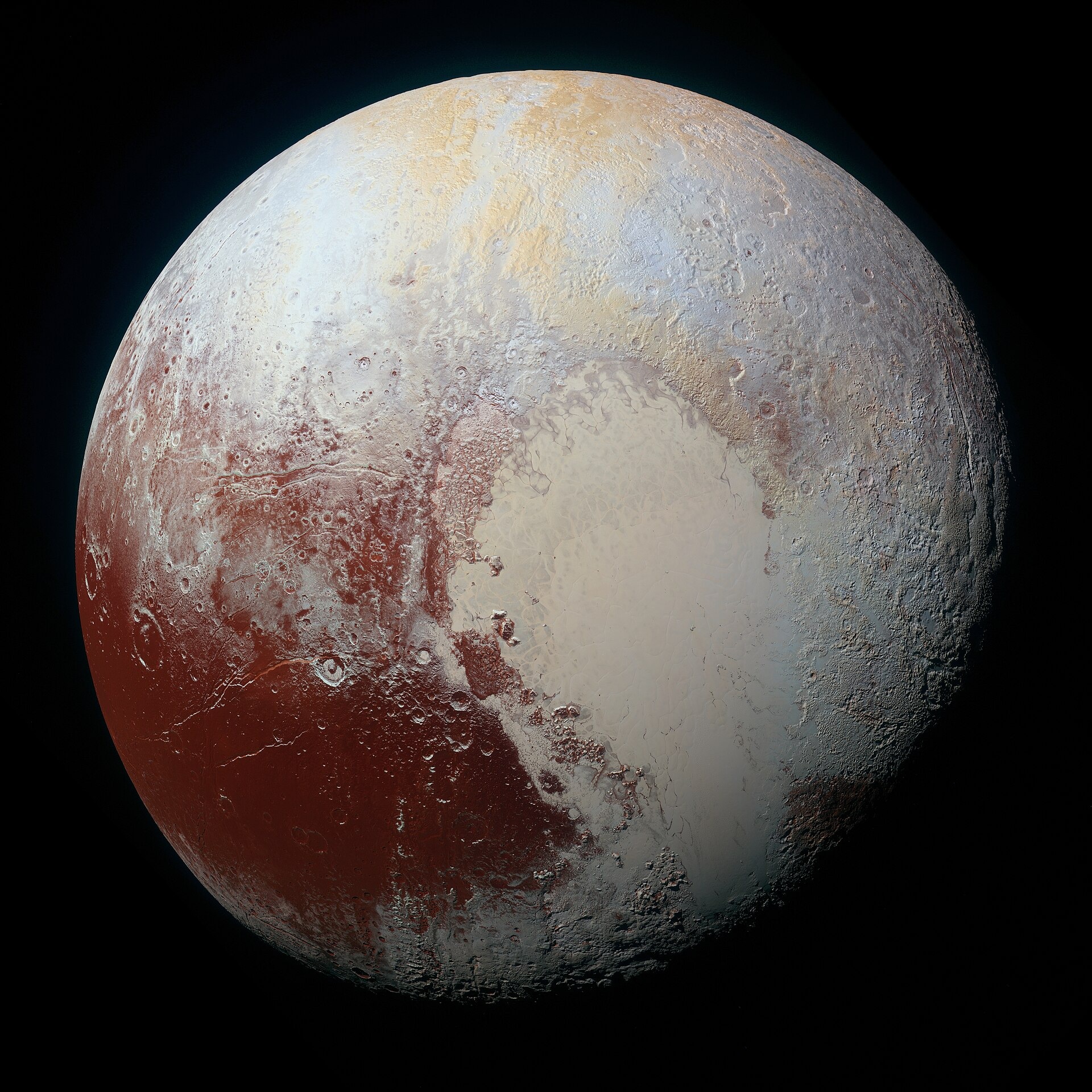 Charon and the Moon System. Related source image: Pluto-01 Stern 03 Pluto Color TXT