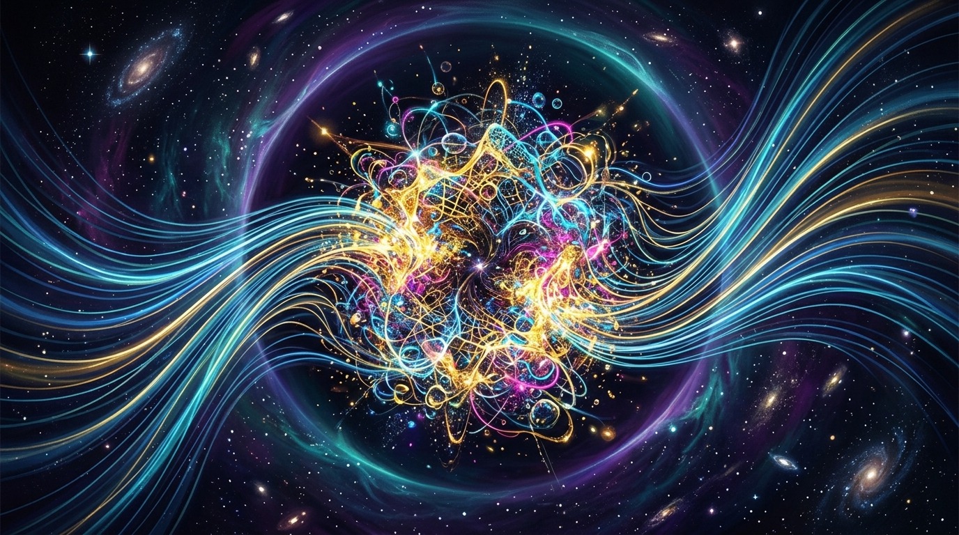 The Quantum Frontier. Does a physical point of infinite density truly exist? Physicists hypothesize that the singularity marks the breakdown of general relativity, signaling that quantum gravity must take over to describe the true nature of the core. Conceptual illustration.