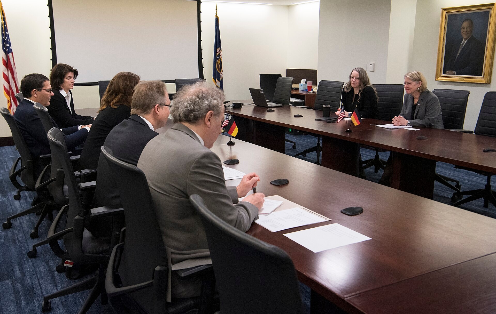 Guiding the Future of Flight. Related source image: Deputy Admin Melroy Meets with German Aerospace Representatives (NHQ202203310004)