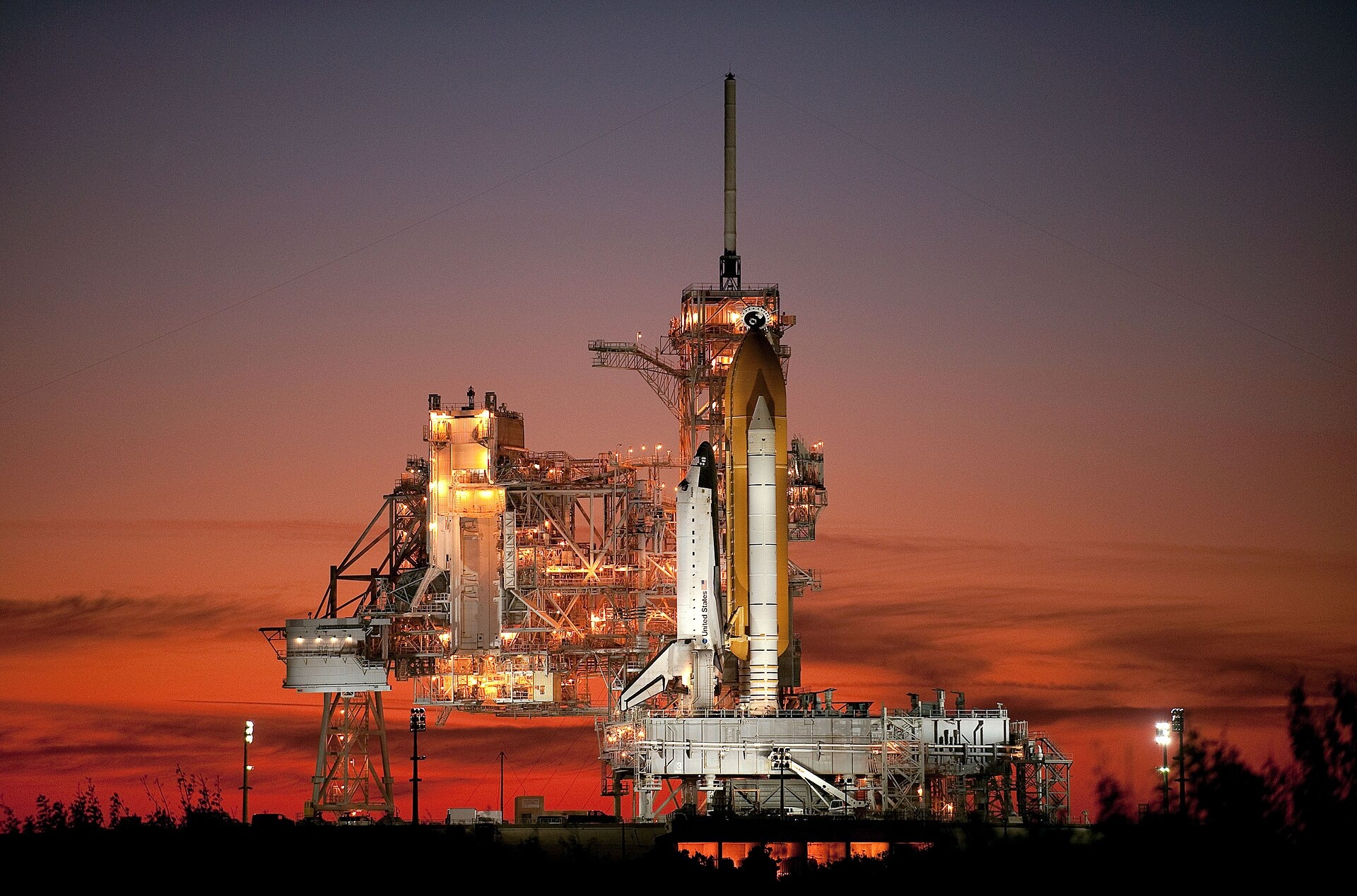 From Dunes to Selk Crater. Related source image: STS-129 Atlantis Ready to Fly